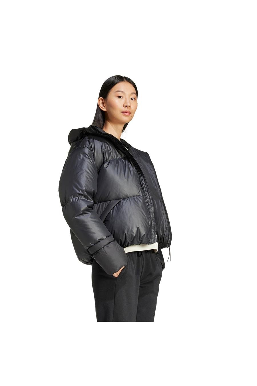 adidas W BIG BAFFLE J Kadın   Mont IV9771