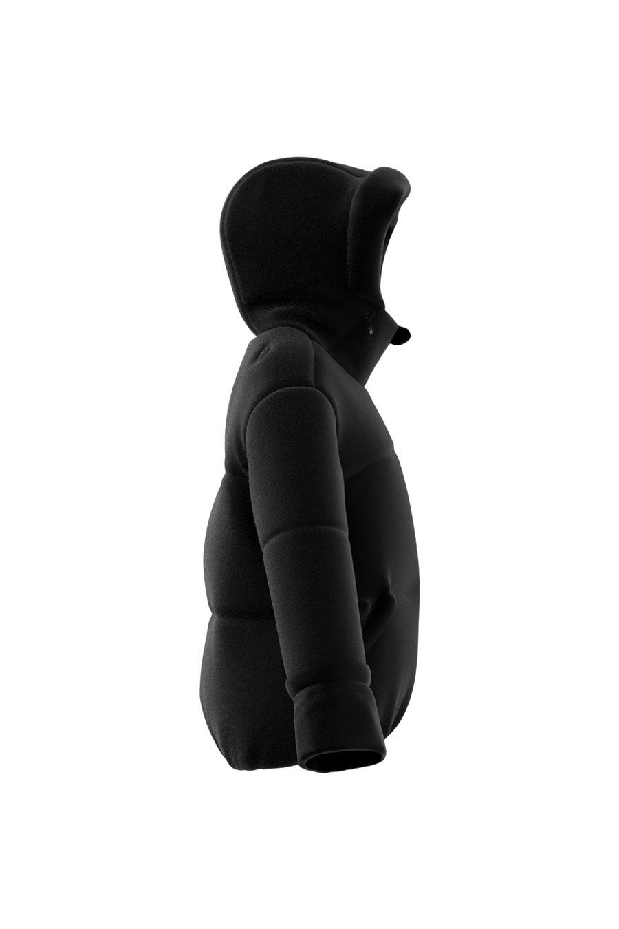 adidas W BIG BAFFLE J Kadın   Mont IV9771