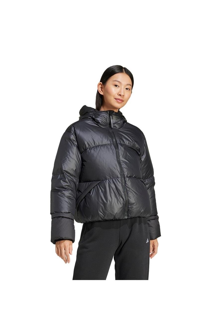 adidas W BIG BAFFLE J Kadın   Mont IV9771