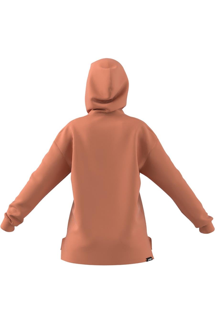 adidas W TX LOGO HOODY Kadın   Sweatshirt IS7227