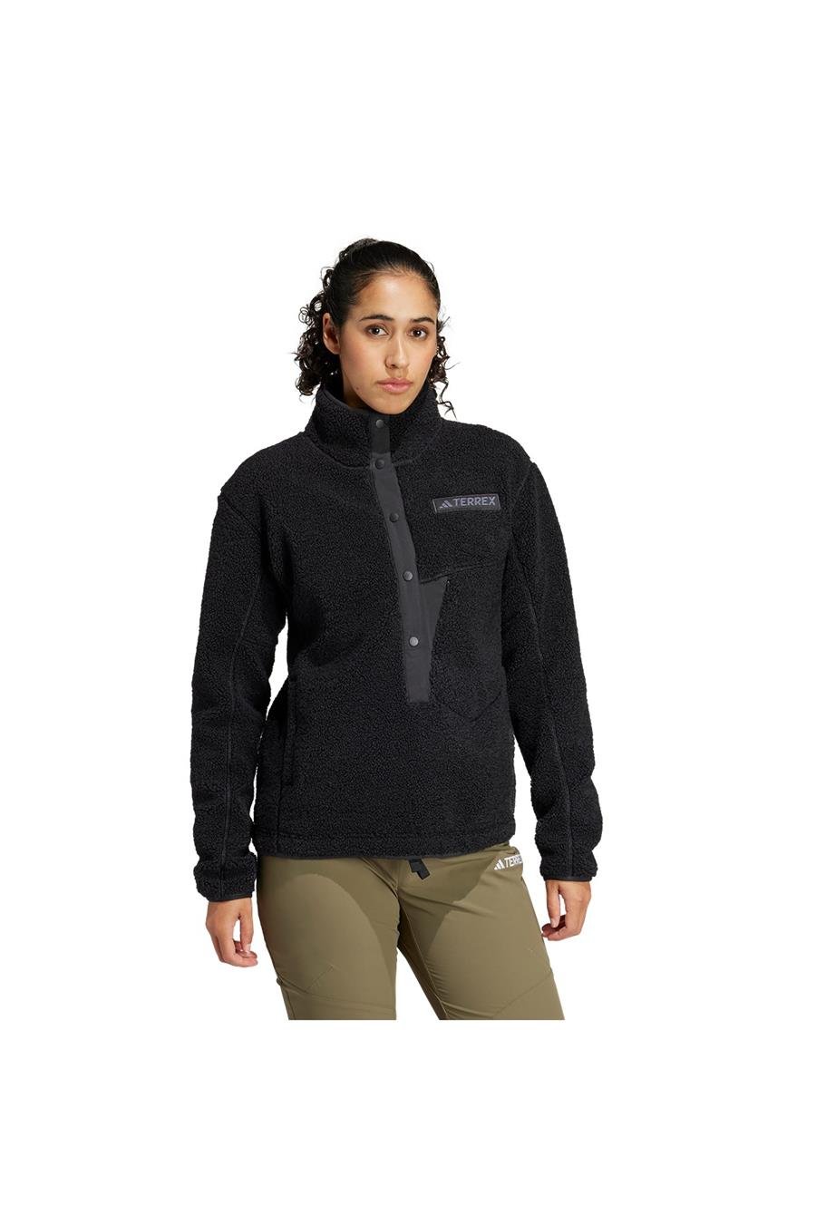 adidas W XPL PILE SNAP Kadın   Ceket IW0225