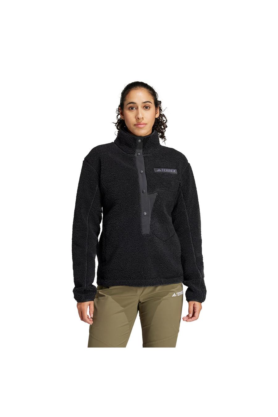 adidas W XPL PILE SNAP Kadın   Ceket IW0225