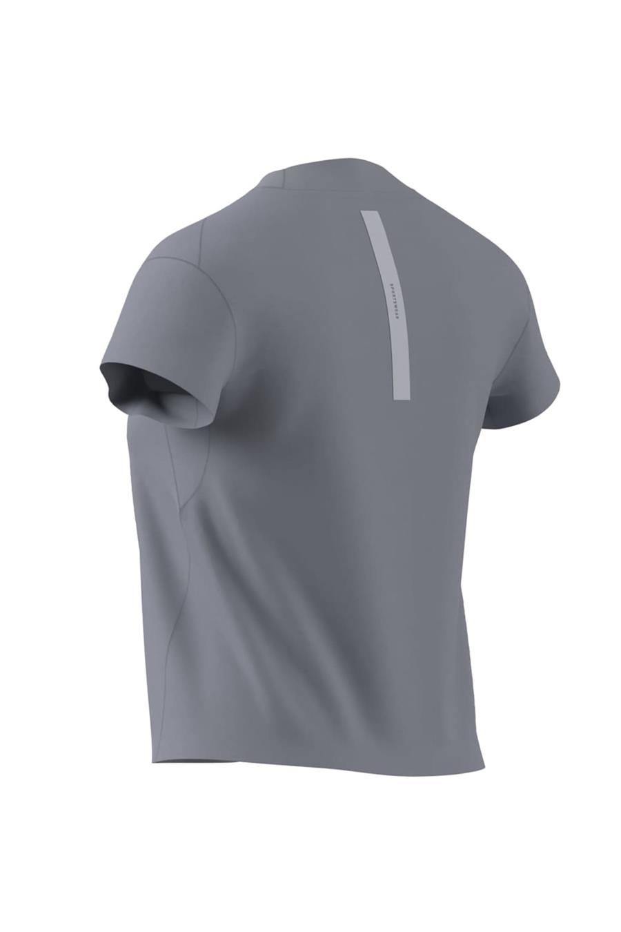 adidas W Z.N.E. BB TEE Kadın  Gri  T-shirt KC7741