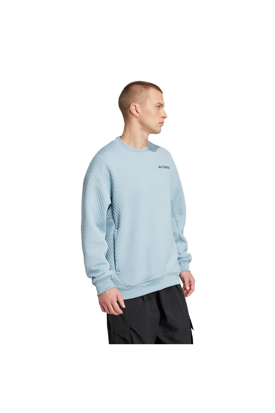 adidas XPL CREW NECK Erkek  Gri  Sweatshirt JE3919