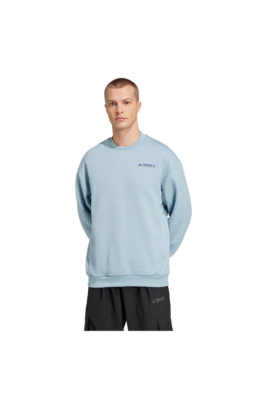 adidas XPL CREW NECK Erkek  Gri  Sweatshirt JE3919