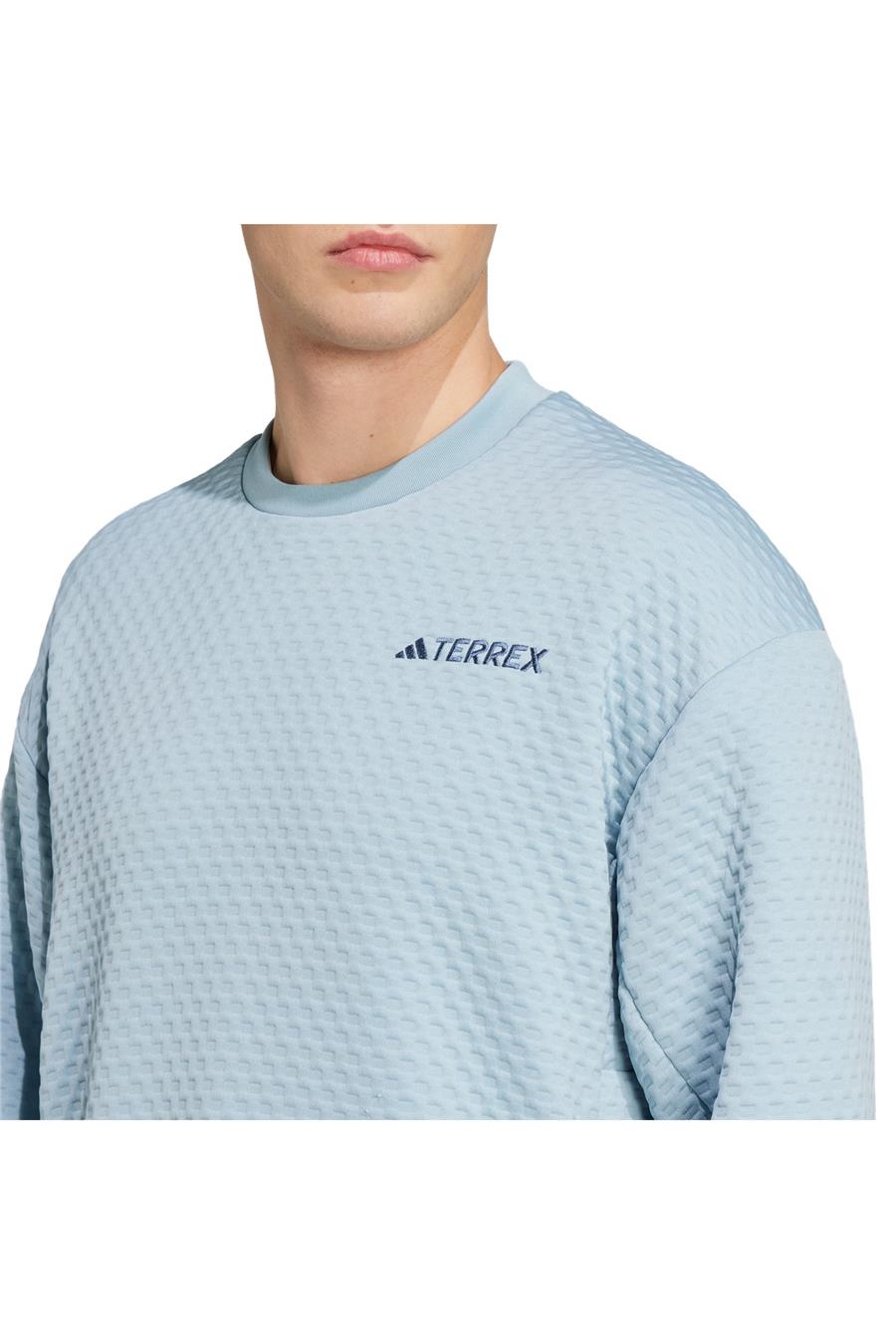 adidas XPL CREW NECK Erkek  Gri  Sweatshirt JE3919