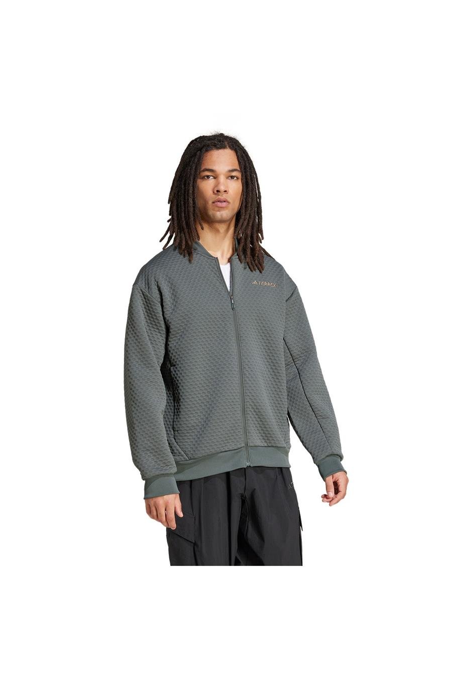 adidas XPL SWEAT JKT Erkek  Gri  Sweatshirt JF9060