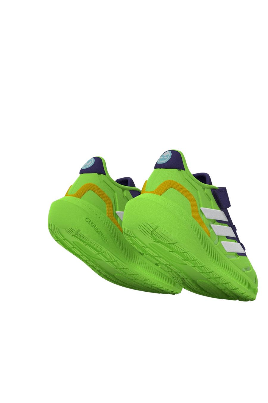 adidas Yeşil Bebek   Koşu Ayakkabısı RUNFALCON 5 IRON HULK EL I JR4932