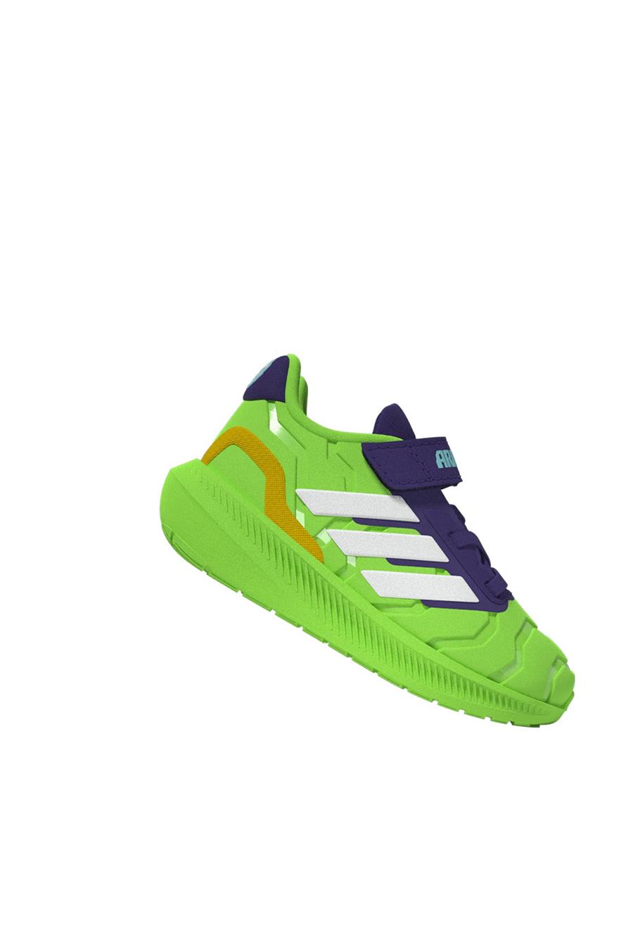 adidas Yeşil Bebek   Koşu Ayakkabısı RUNFALCON 5 IRON HULK EL I JR4932