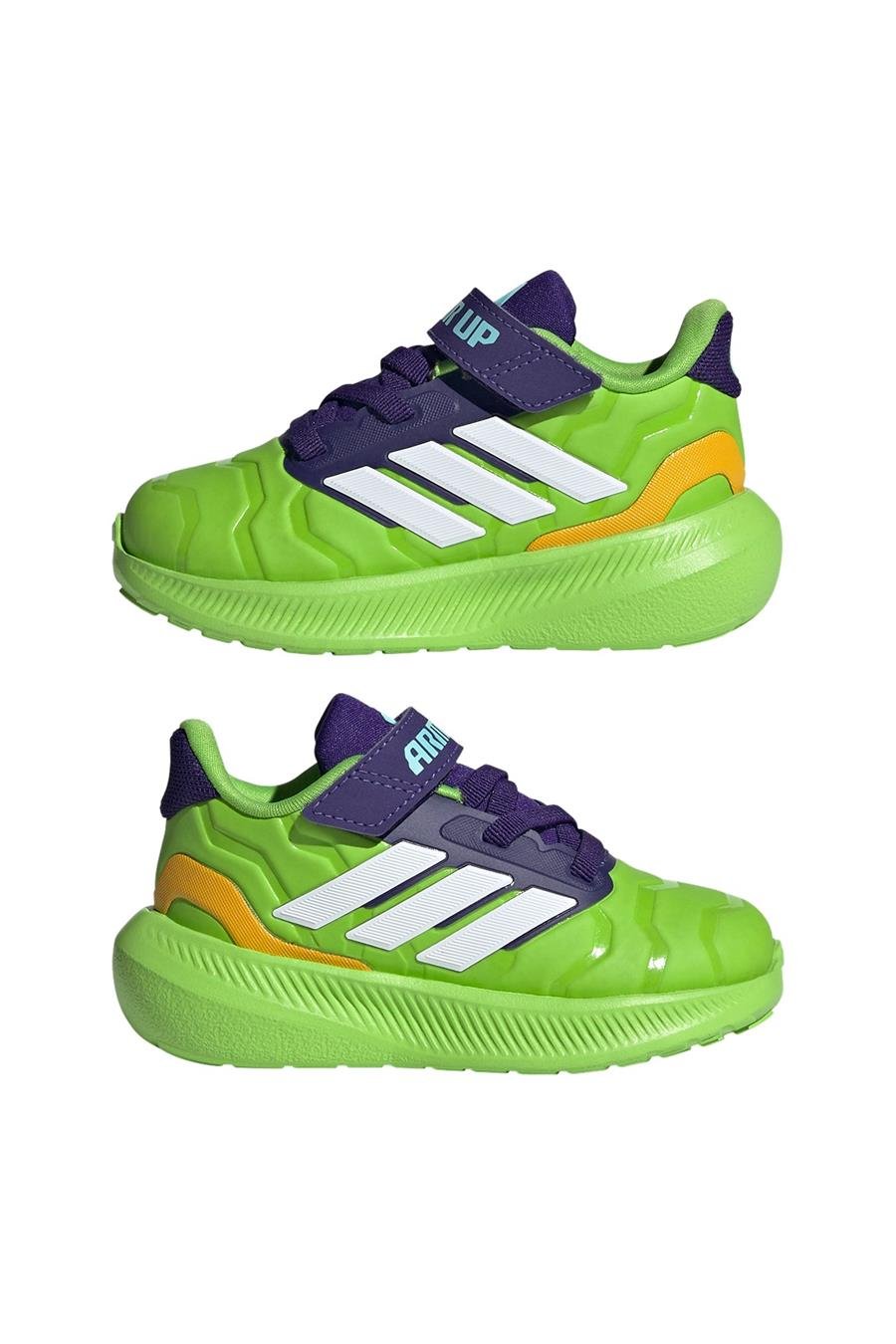 adidas Yeşil Bebek   Koşu Ayakkabısı RUNFALCON 5 IRON HULK EL I JR4932