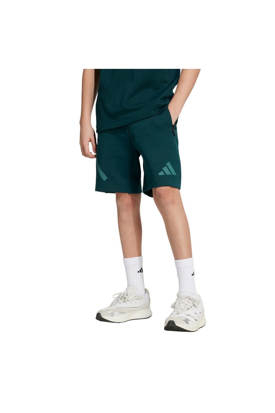 adidas Yeşil Çocuk   Şort J ZNE SHORTS JW2413