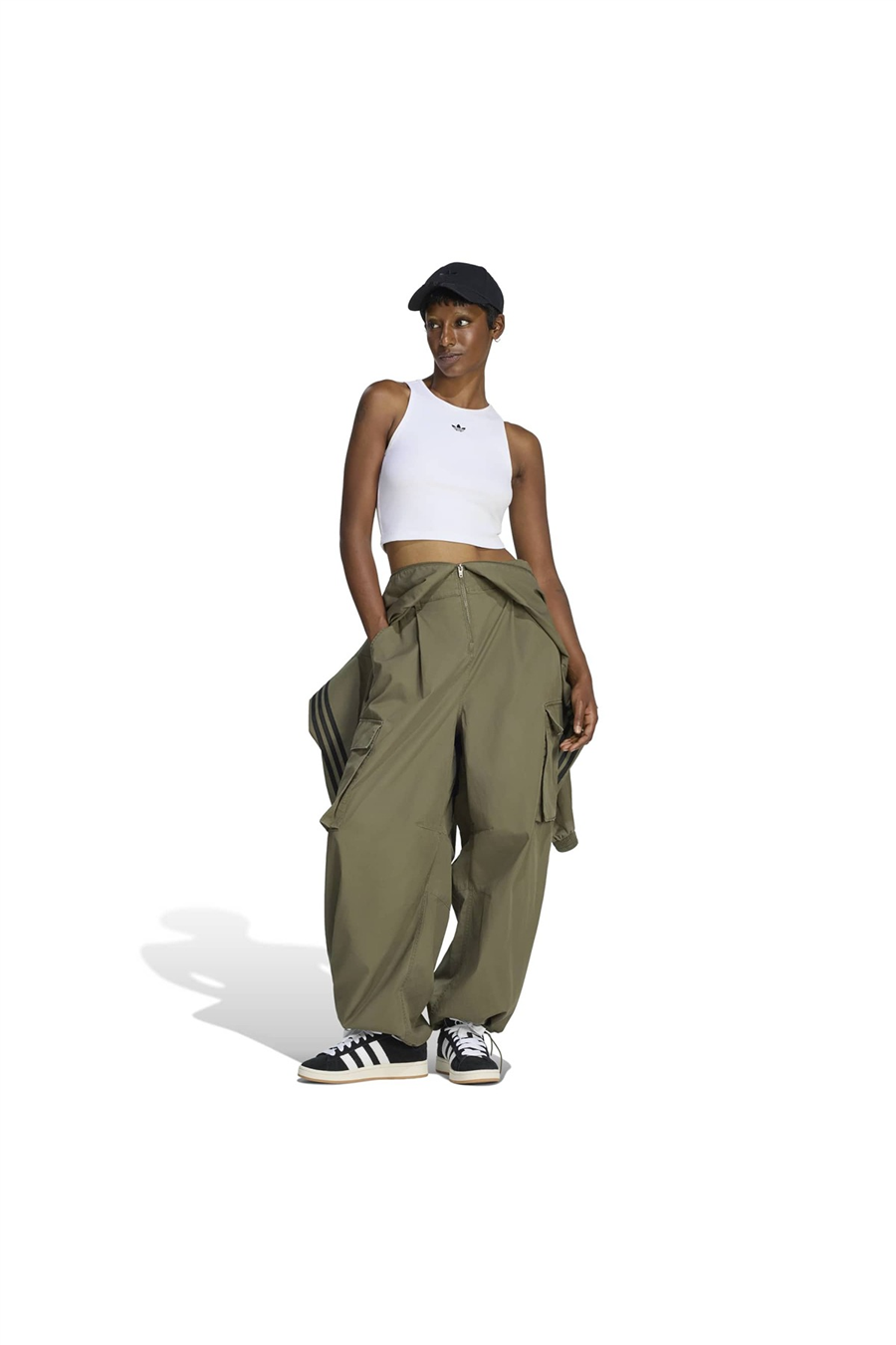 adidas Yeşil  Kadın  Jimnastik Mayosu JUMPSUIT LE8296