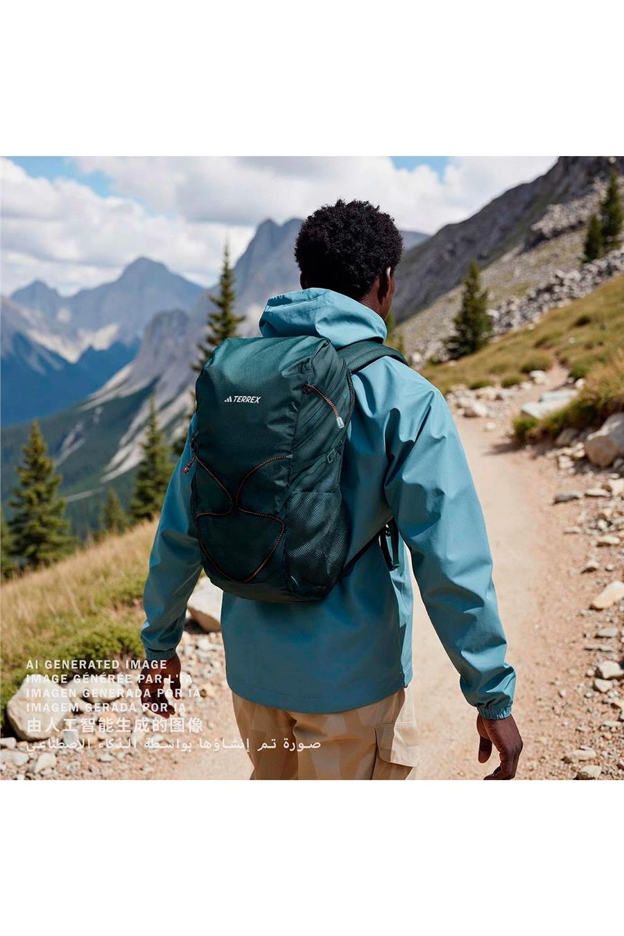 adidas  Yeşil  Sırt Çantası MT HIKE BP 20L JW0822