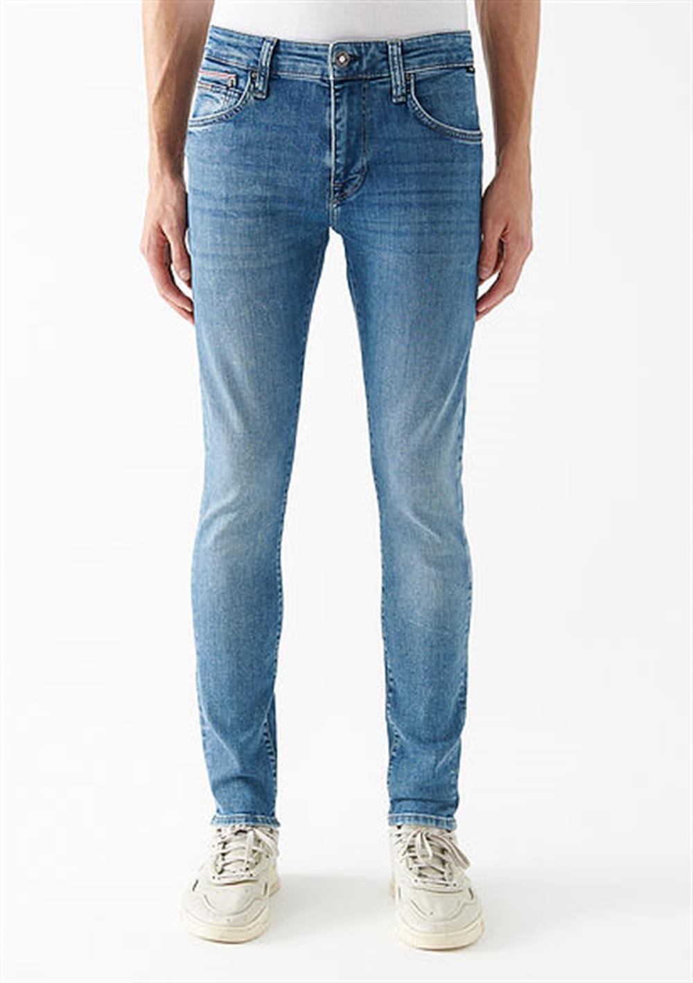 Pranga Erkek Mavi James Skinny Pantolon M0042482680 - PNT.ERK.373