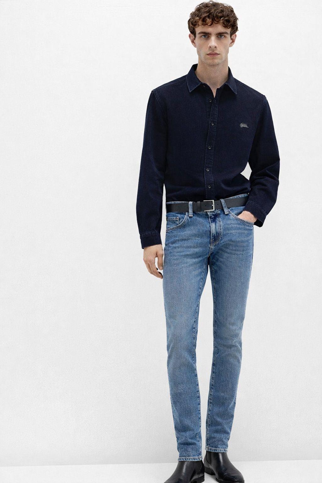 Pranga Erkek Mavi M0042490985 James Authentıc - PNT.ERK.694
