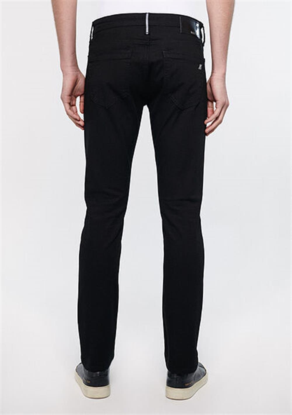 Pranga Erkek Siyah M0042232200 Jake Slim Leg Kot Pantolon - PNT.ERK.151