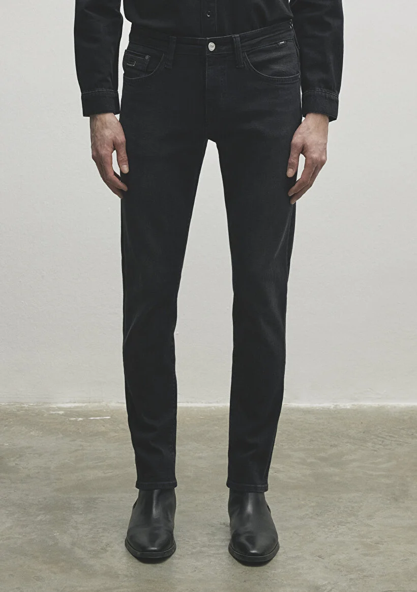 Pranga Erkek Siyah M0042286544 Jake Deep Smoke Lux Black - PNT.ERK.534