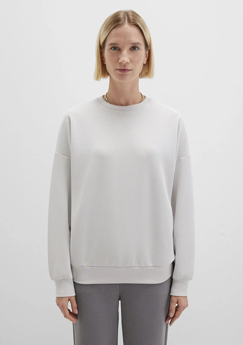 Pranga Kadın Gri M168837-70074 Sweatshirt - SWT.KD.0288