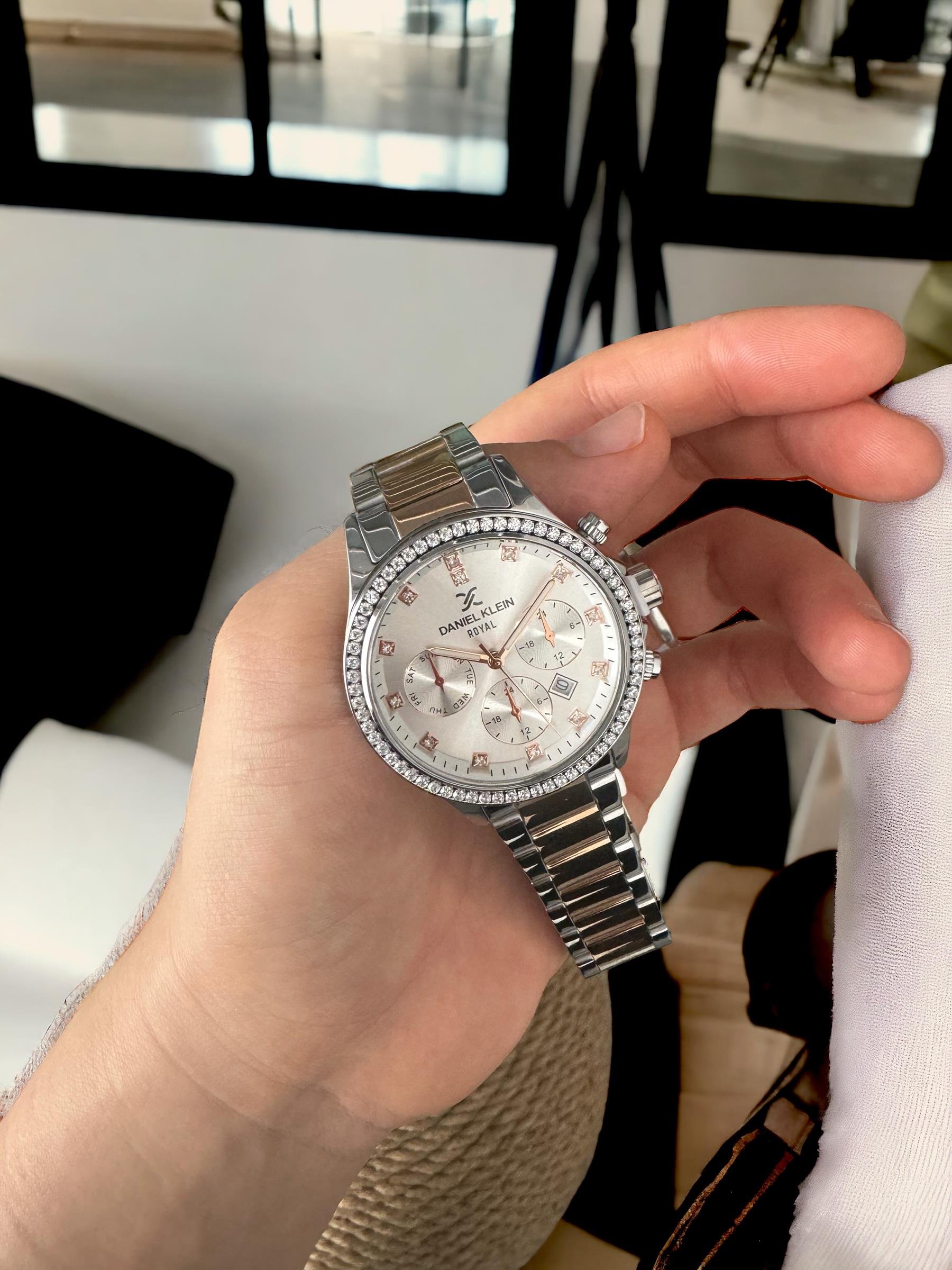 Pranga Kadın Gümüş Metal Kordonlu Saat - SAT.KD.0170