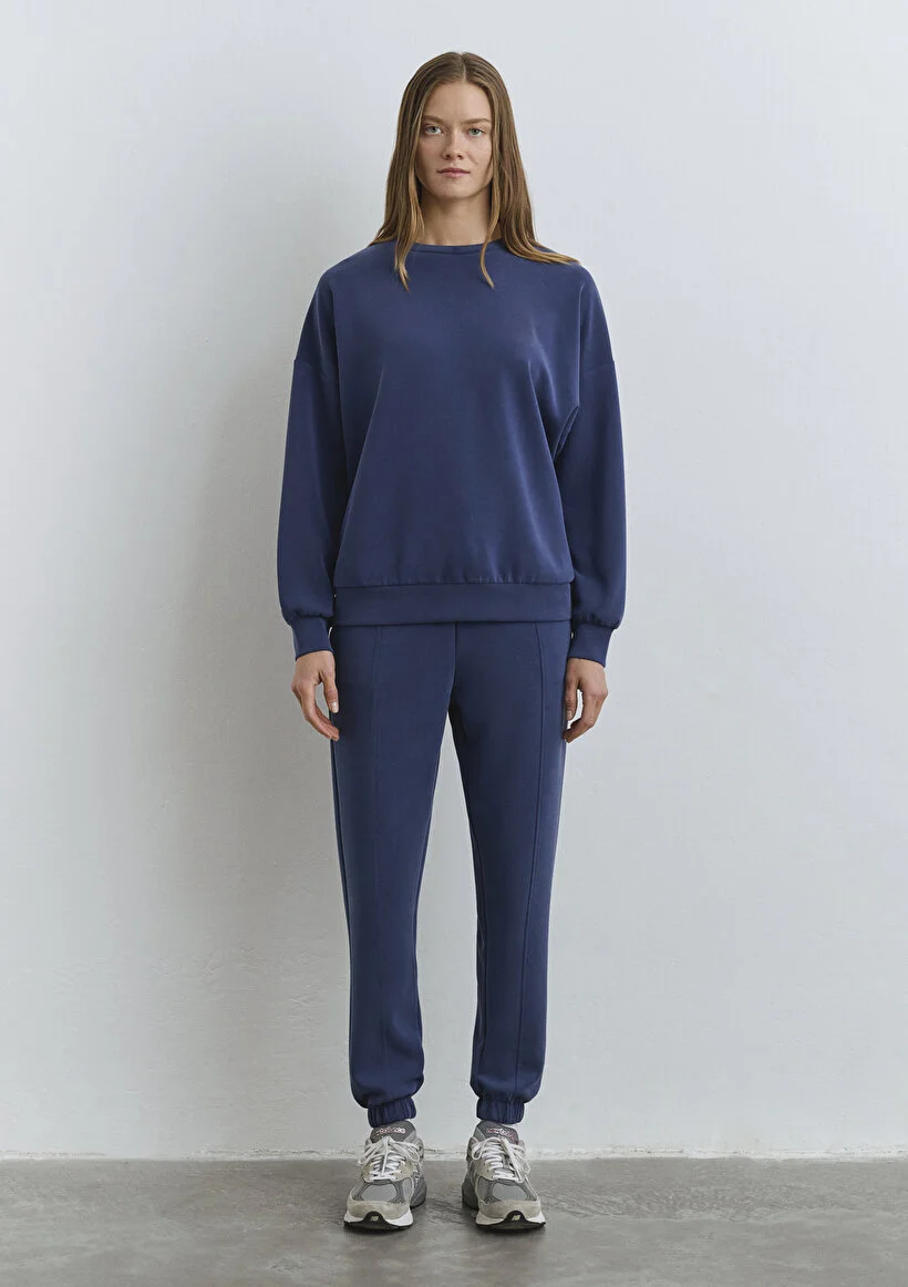 Pranga Kadın Lacivert M168837-70491 Sweatshirt - SWT.KD.0289