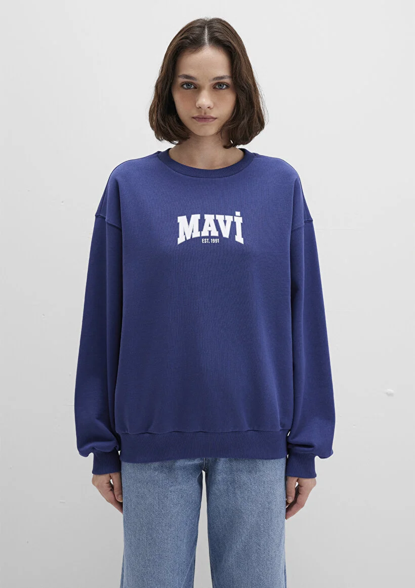 Pranga Kadın Lacivert M1s10372-70498 Sweatshirt - SWT.KD.0311