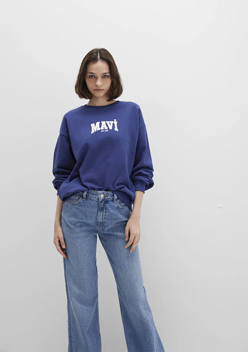 Pranga Kadın Lacivert M1s10372-70498 Sweatshirt - SWT.KD.0311