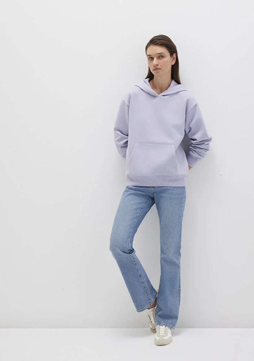 Pranga Kadın Lila M167299-70531 Kapişonlu Sweatshirt - SWT.KD.0276