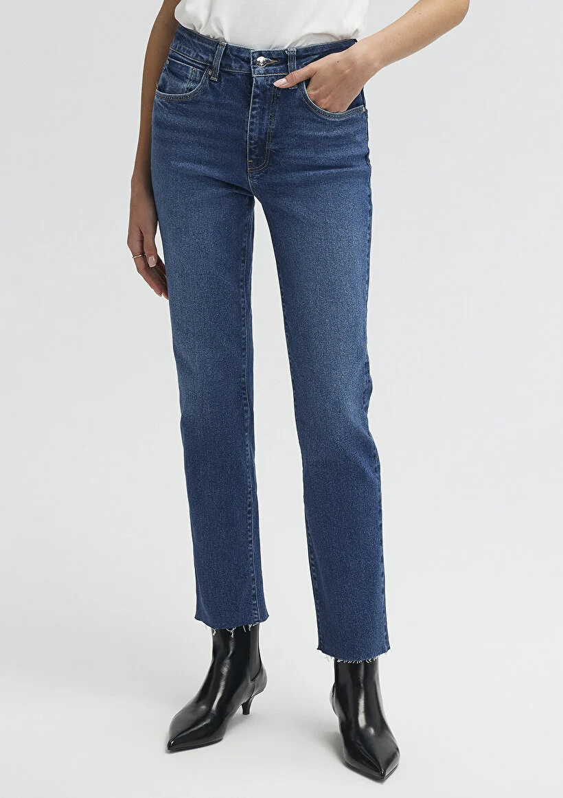 Pranga Kadın Mavi M101048-85290 Viola Dark Pantolon - PNT.KD.0820
