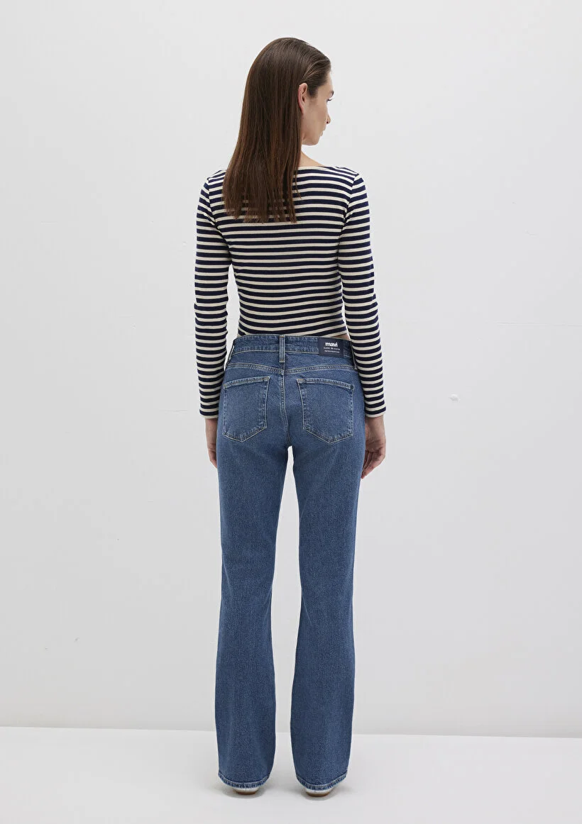 Pranga Kadın Mavi M1013690520 Molly Pantolon - PNT.KD.1242