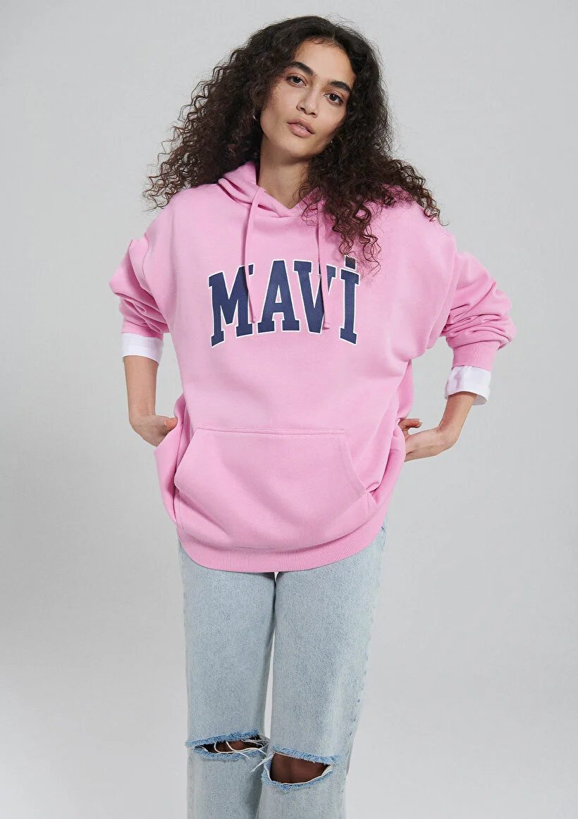 Pranga Kadın Pembe M1600361-71038 Sweatshirt - SWT.KD.0211