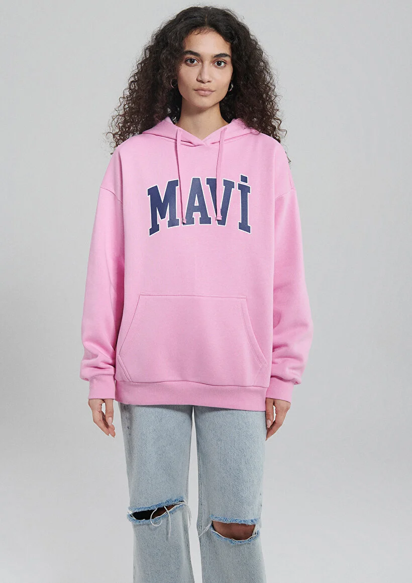 Pranga Kadın Pembe M1600361-71038 Sweatshirt - SWT.KD.0211