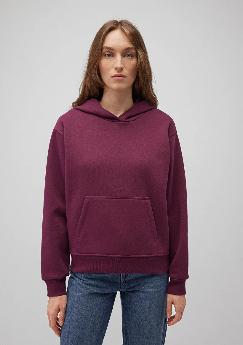 Pranga Kadın Şarabi M167299-70670 Kapişonlu Sweatshirt - SWT.KD.0230