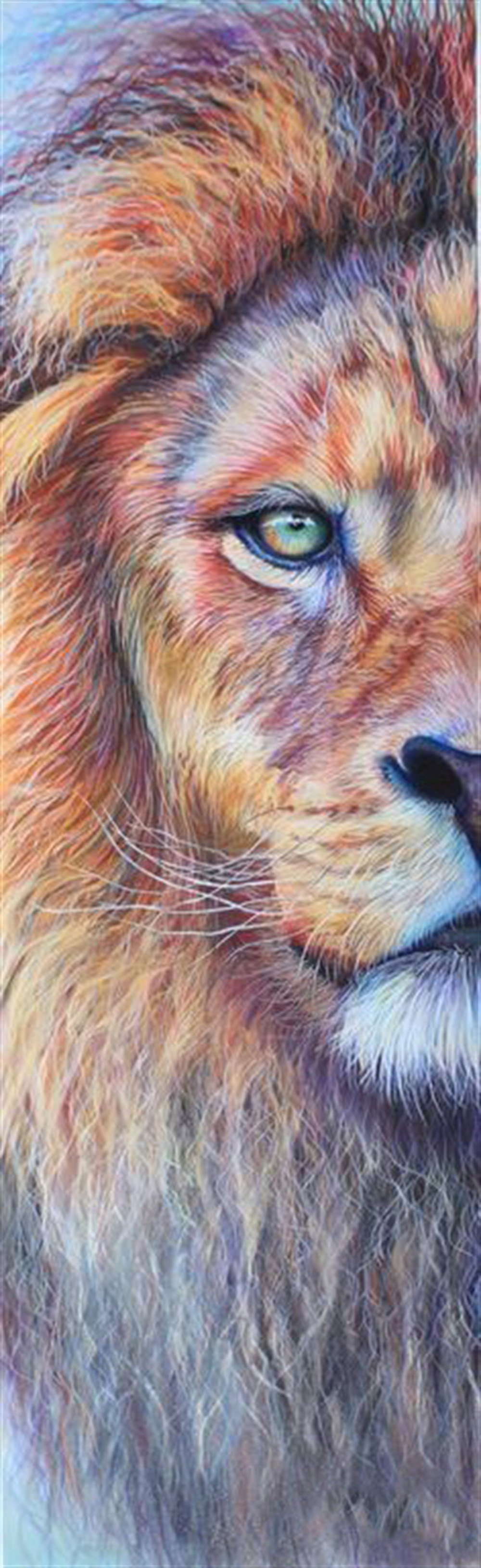 Aslan Elmas Mozaik Tablo 15x50cm