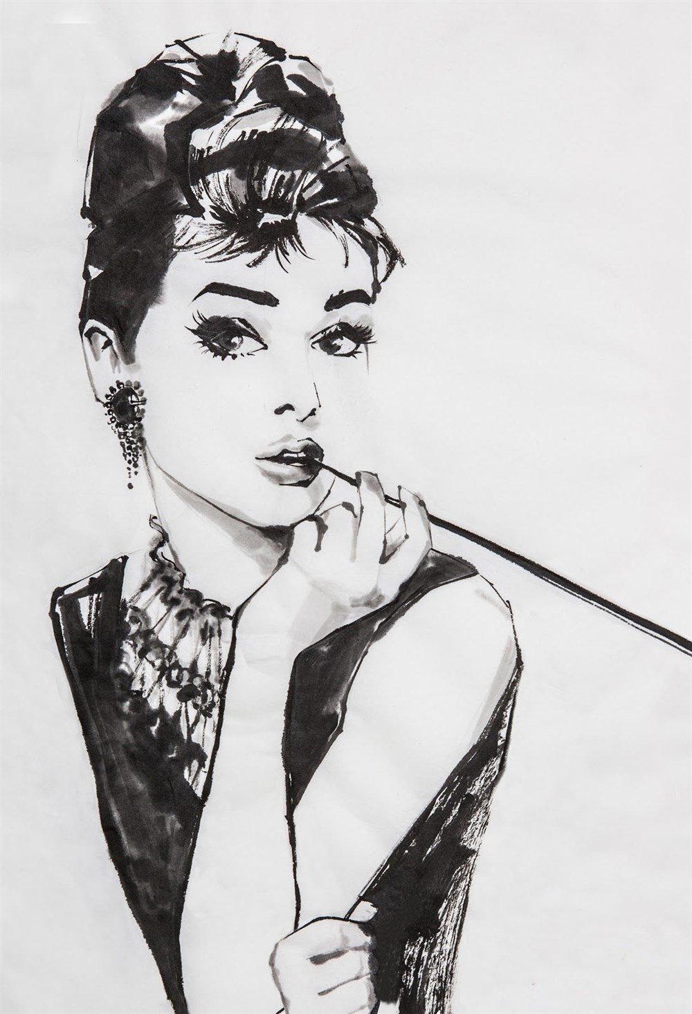 Audrey Hepburn Tablo 20x30