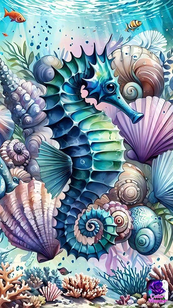 CANLIMarcel Sanat Elmas Mozaik Tablo & Diamond Painting TurkeyM20176807Denizatı 39x70cm MARCEL SANAT Elmas Mozaik Tablo