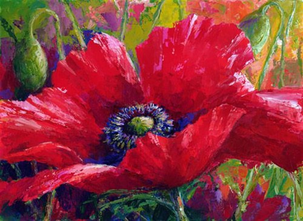 ÇİÇEK-AĞAÇMarcel Sanat Elmas Mozaik Tablo & Diamond Painting TurkeyM20173494Kırmızı Çiçek Marcel Sanat Elmas Mozaik Tablo 69x51cm