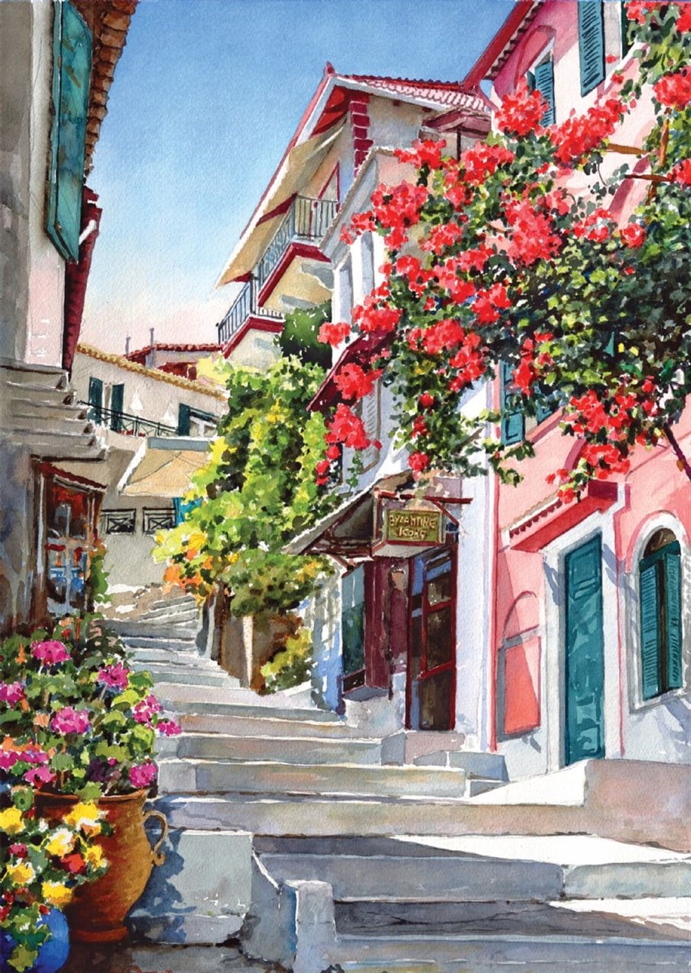 ÇİÇEKLİ SOKAK