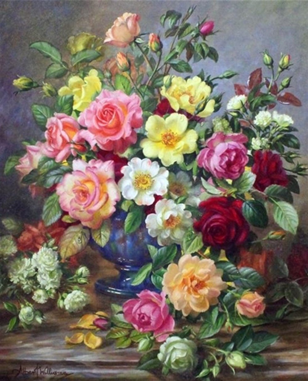 ÇİÇEKMarcel Sanat Elmas Mozaik Tablo & Diamond Painting TurkeyM20176366Mis Kokulu Potpori Marcel Sanat Elmas Mozaik Tablo 41x51cm