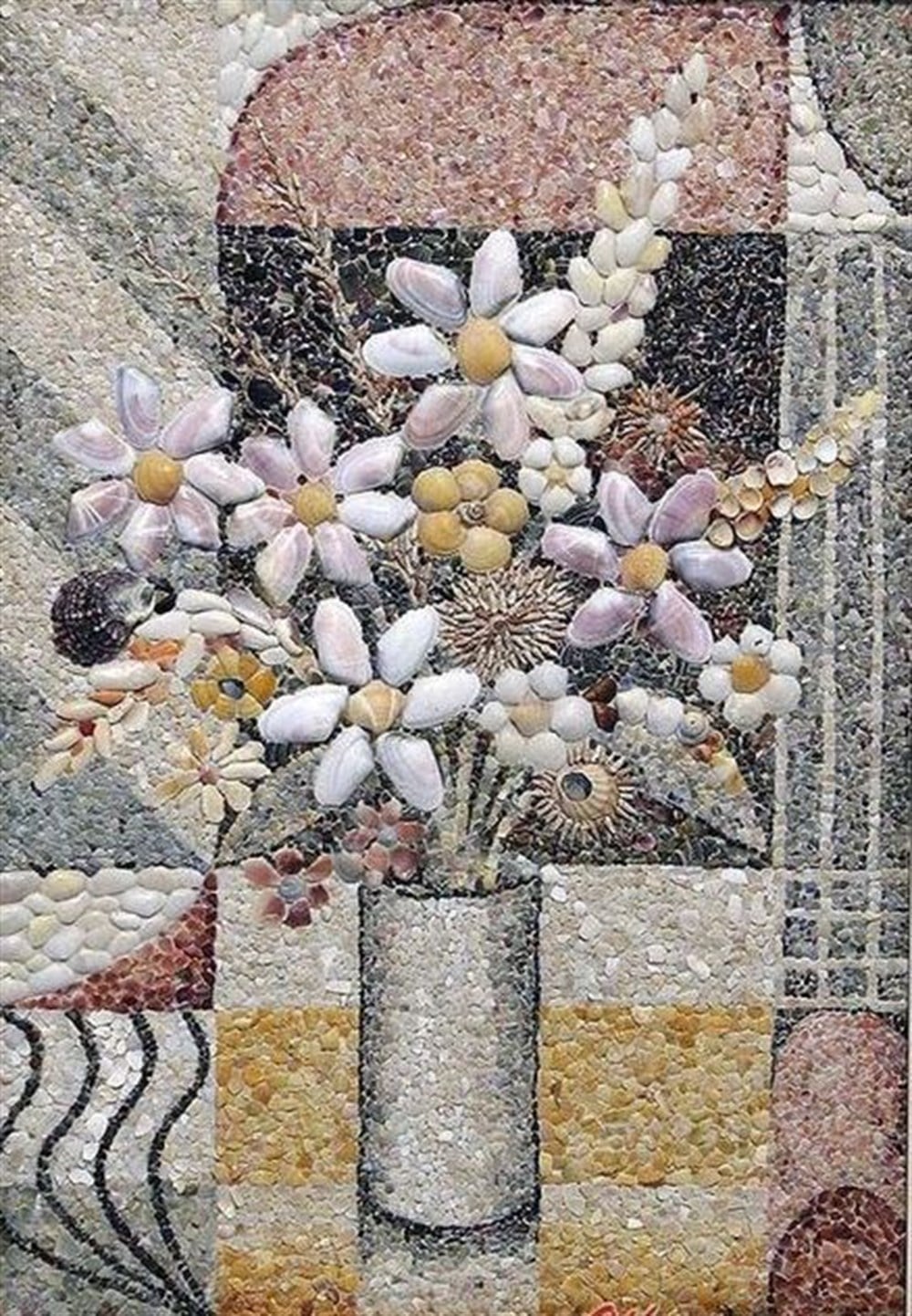 ÇİÇEKMarcel Sanat Elmas Mozaik Tablo & Diamond Painting TurkeyM20176326Taş Desen Ve Çiçek Marcel Sanat Elmas Mozaik Tablo 46X66cm