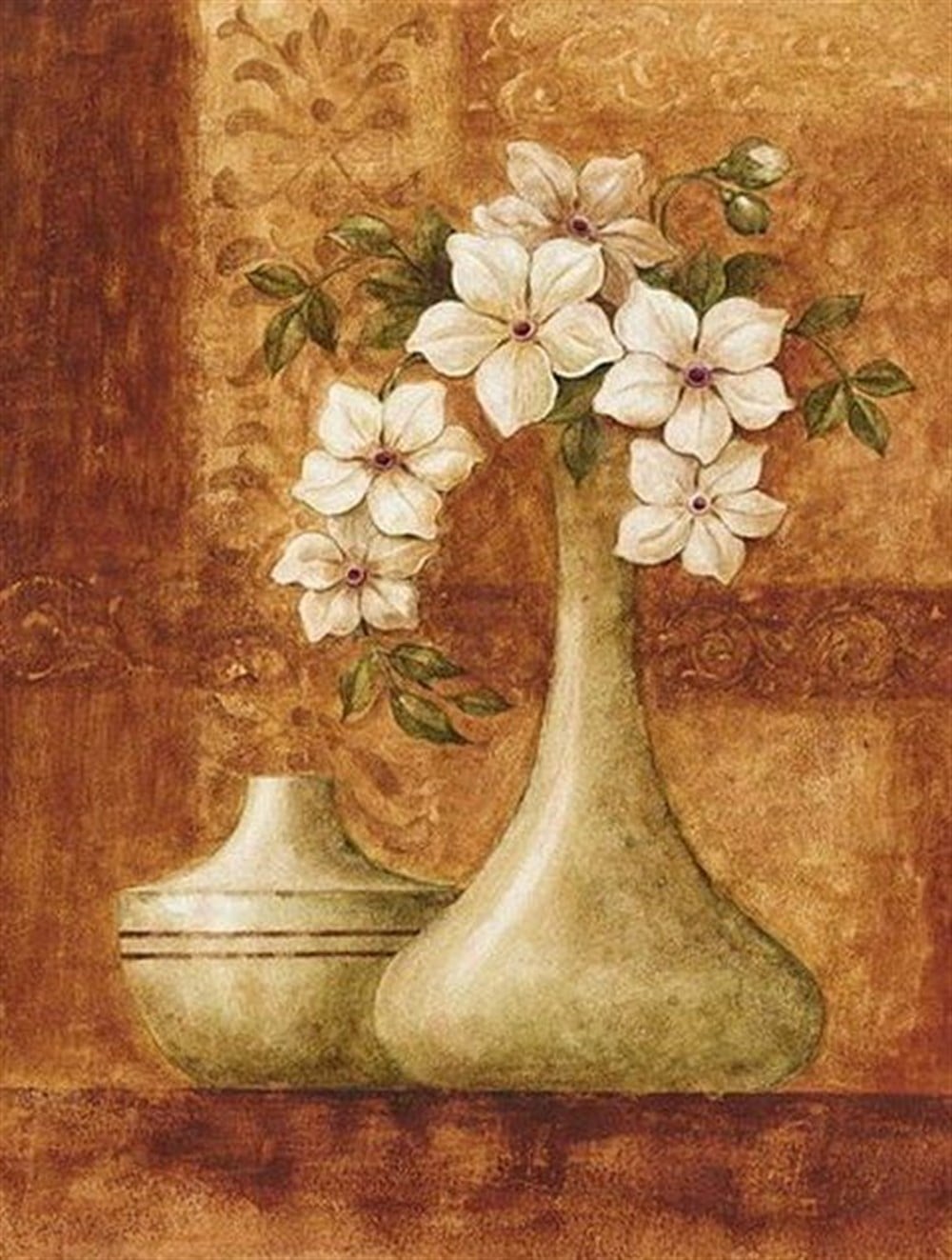 ÇİÇEKMarcel Sanat Elmas Mozaik Tablo & Diamond Painting TurkeyM20176251Klasik Çiçek Marcel Sanat Elmas Mozaik Tablo 53x69cm