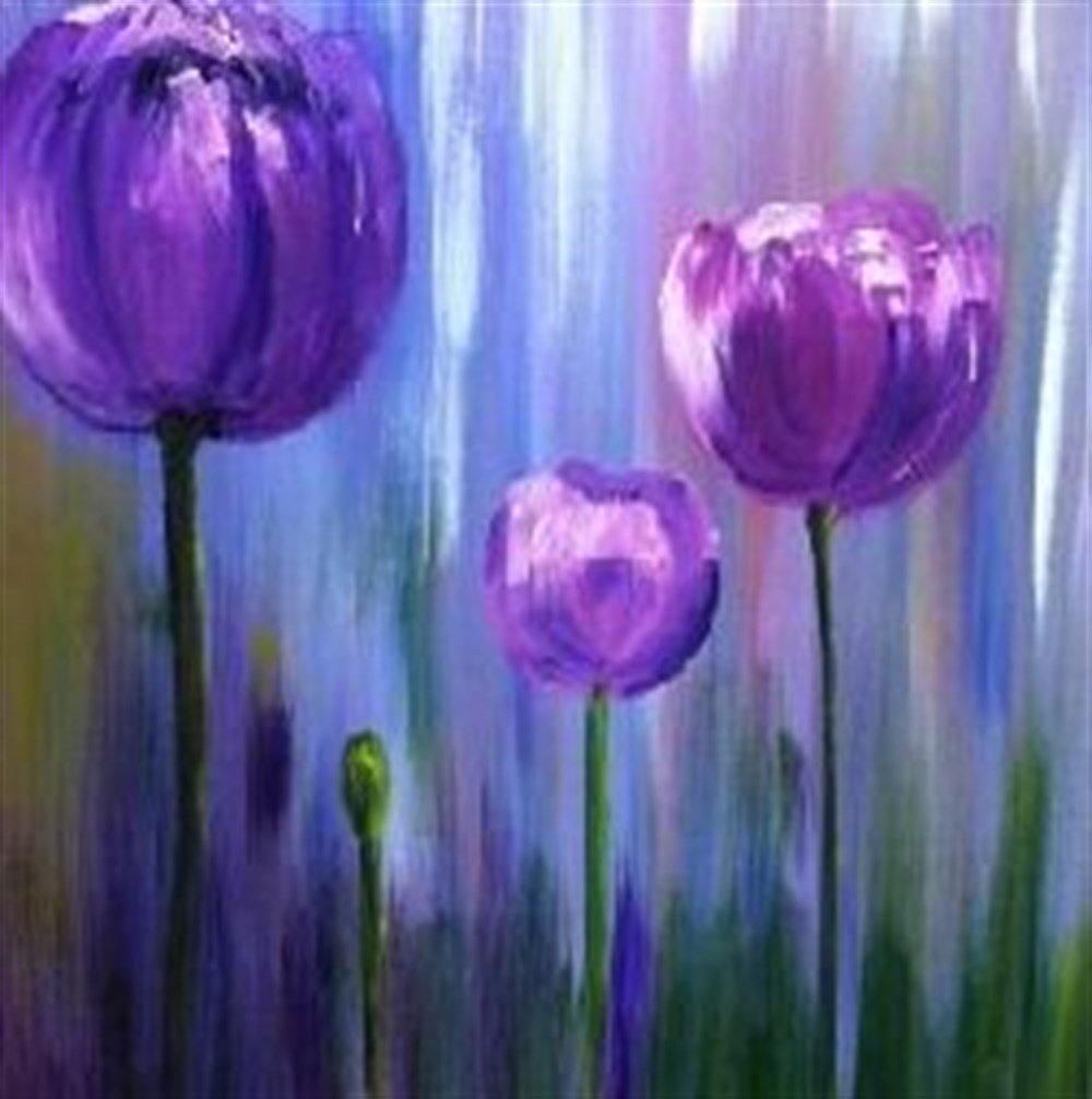 ÇİÇEKMarcel Sanat Elmas Mozaik Tablo & Diamond Painting TurkeyM20176594Mor Çiçekler Marcel Sanat Elmas Mozaik Tablo 58X61cm