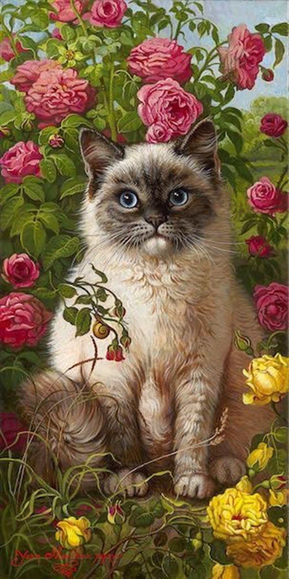 Marcel Elmas Mozaik Tablo 30x64cm