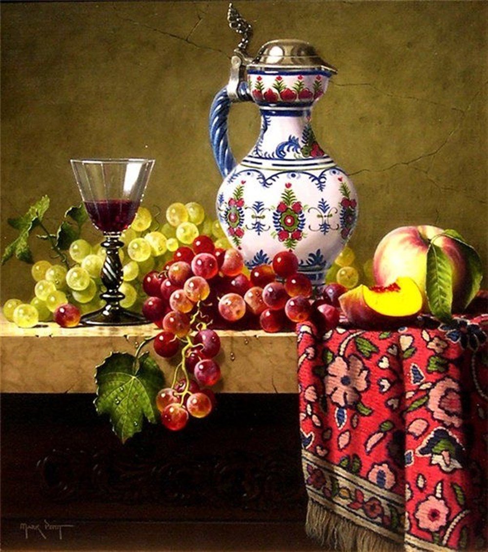 Marcel Kristal Klasik Serisi Elmas Mozaik Tablo 51x56cm