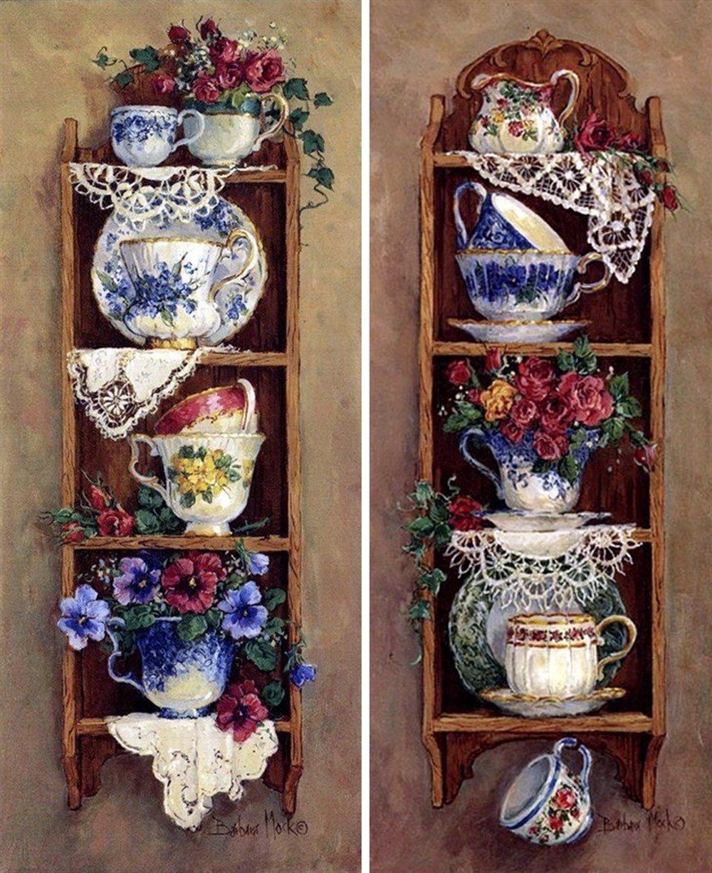 Marcel Modern Elmas Mozaik Tablo 46x56cm