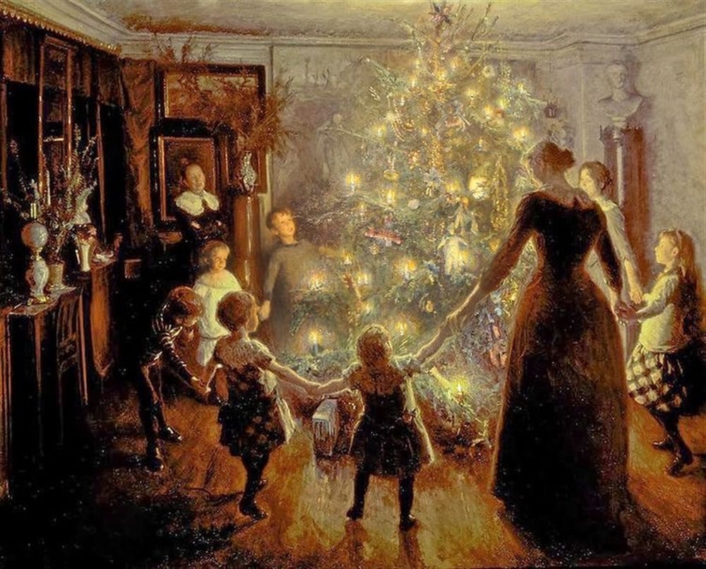 Marcel Sanat Elmas Mozaik Puzzle Tablo Noelde Eğlence 81x61cm