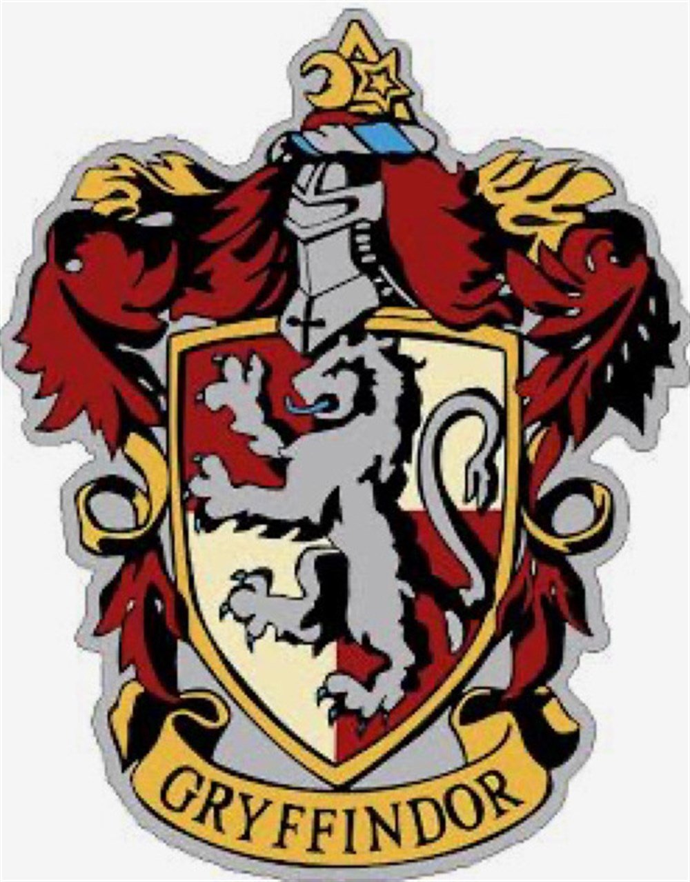 Marcel Sanat Harry Potter Cesur ve Kararlı Büyücülerin Bina Simgesi (46x58)