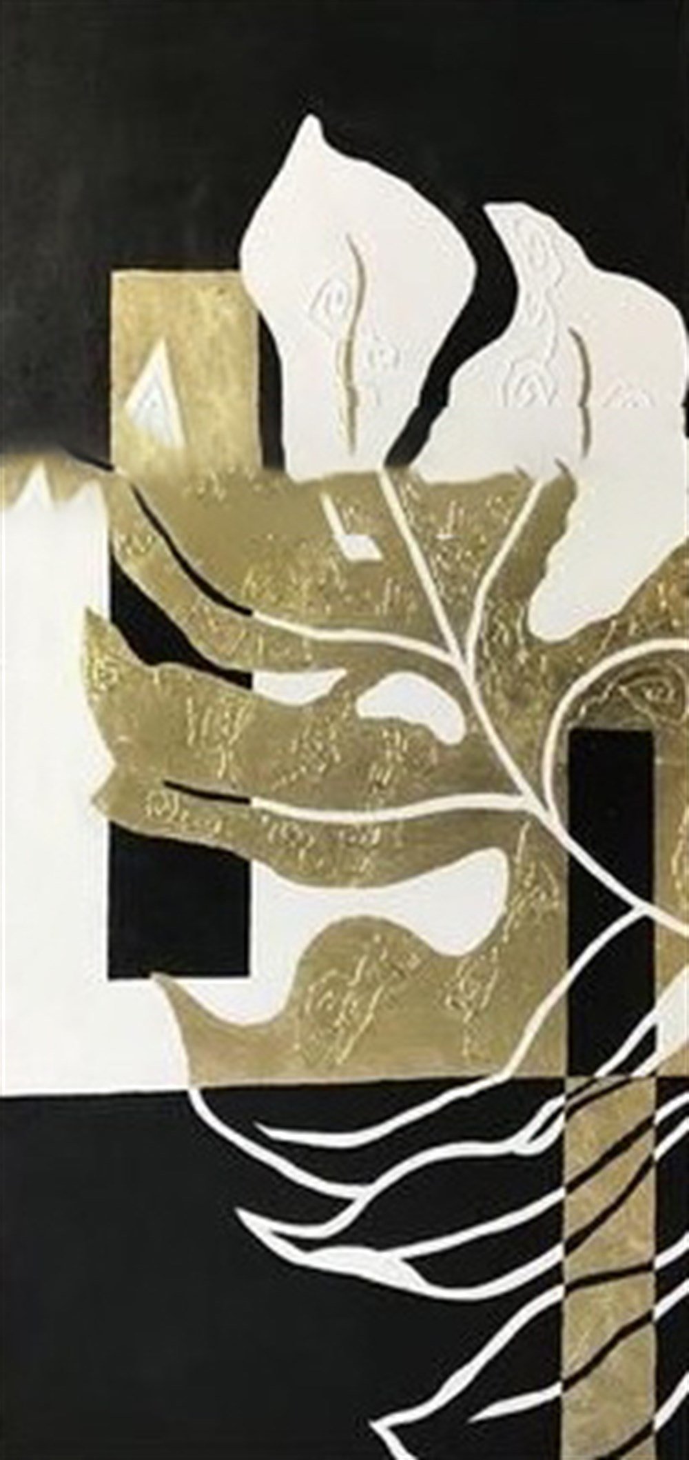 Marcel Sanat Modern Serisi 33x71 Kare Taş Elmas Mozaik Tablo