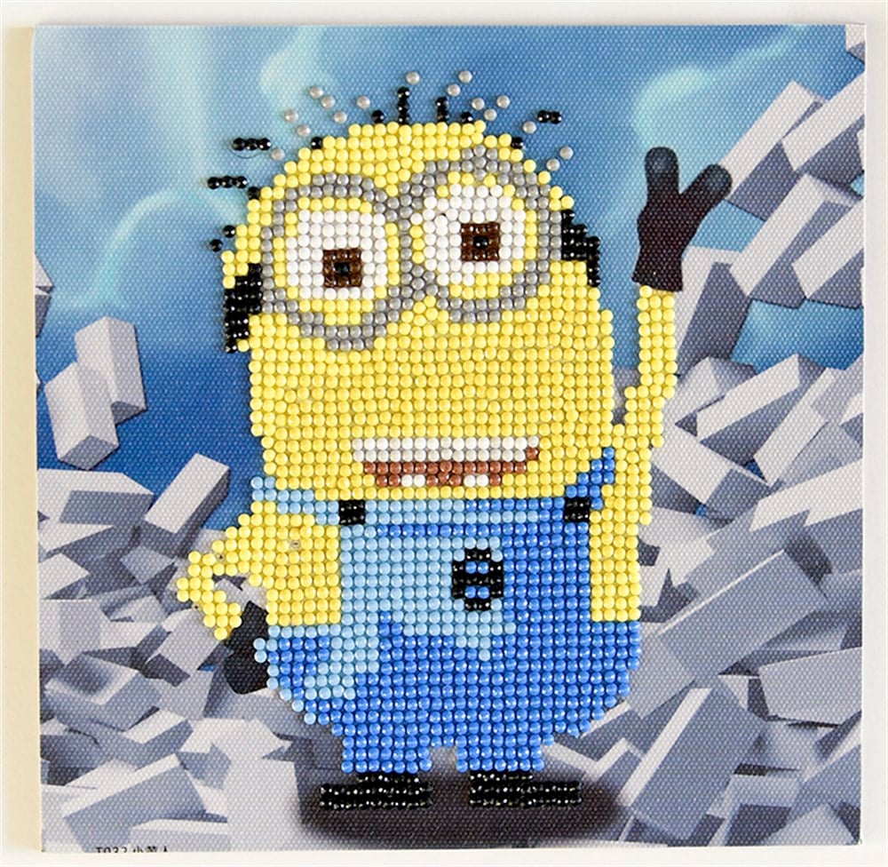 Minions Çocuk Elmas Mozaik 