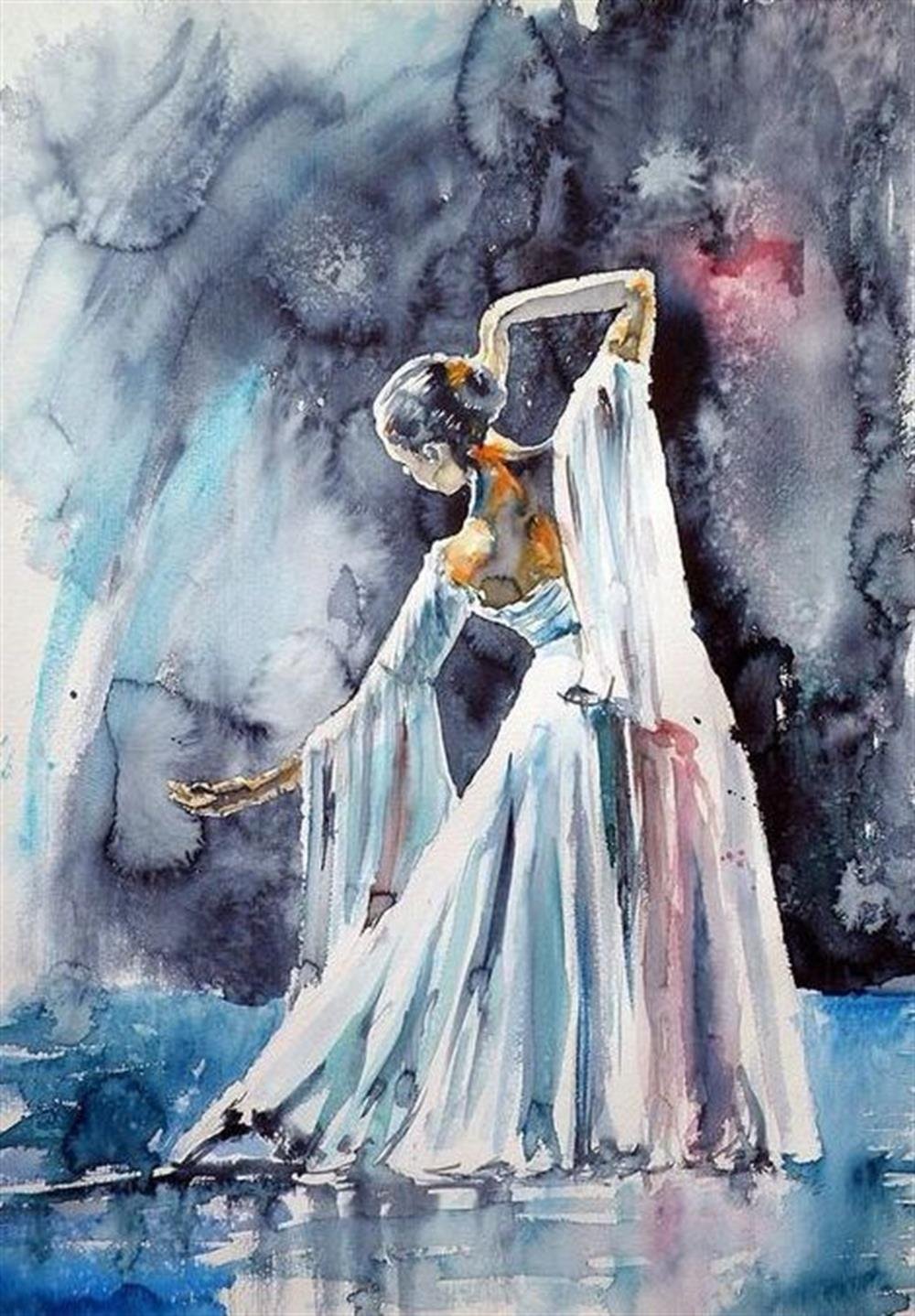 MODERNMarcel Sanat Elmas Mozaik Tablo & Diamond Painting TurkeyM20176697Dans Eden Kadın 36X51cm-Marcel Sanat Elmas Mozaik Tablo 
