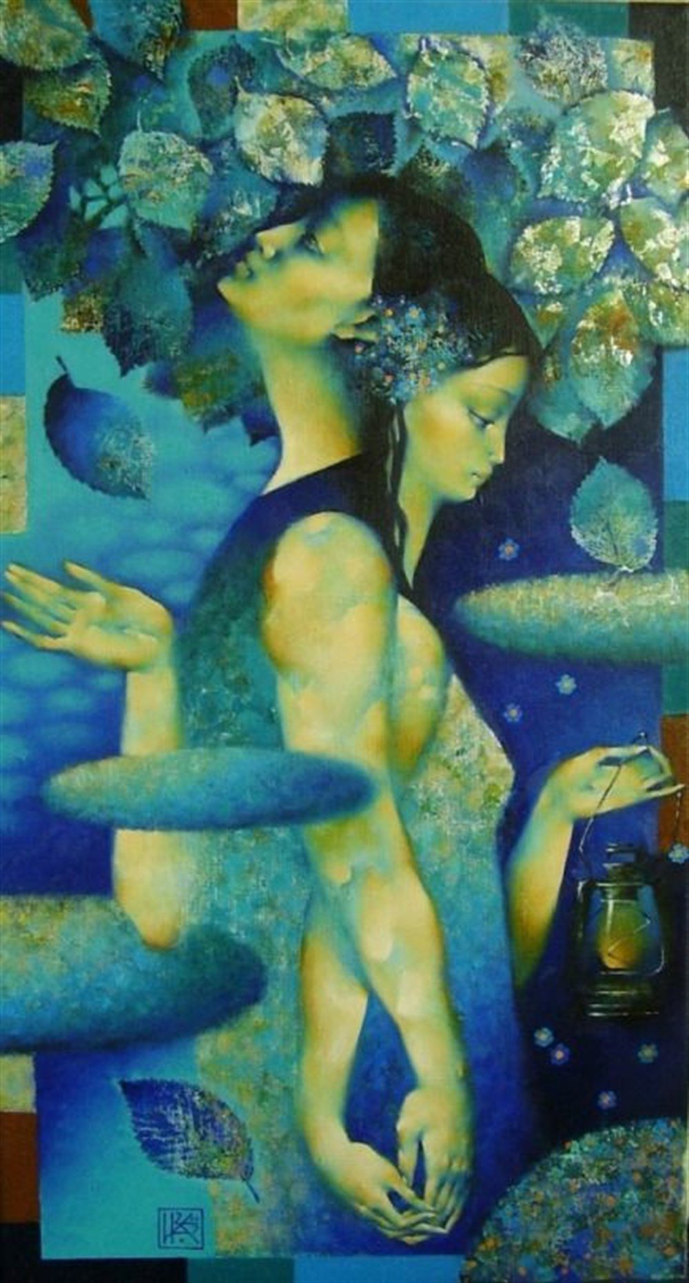 MODERNMarcel Sanat Elmas Mozaik Tablo & Diamond Painting TurkeyM20173480Sen Ve Ben Marcel Sanat Elmas Mozaik Tablo 38x71cm